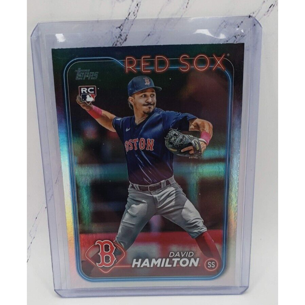 2024 Topps Series 1 Rainbow Foil #202 David Hamilton Boston Red Sox